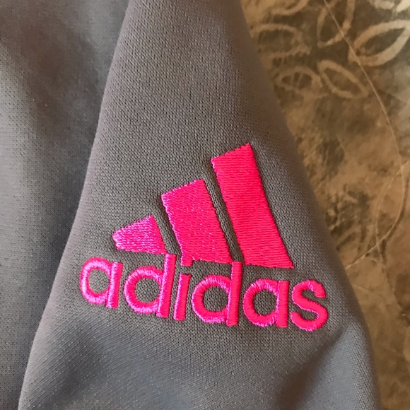 NWOT Adidas zip up hoodie - Picture 4 of 6